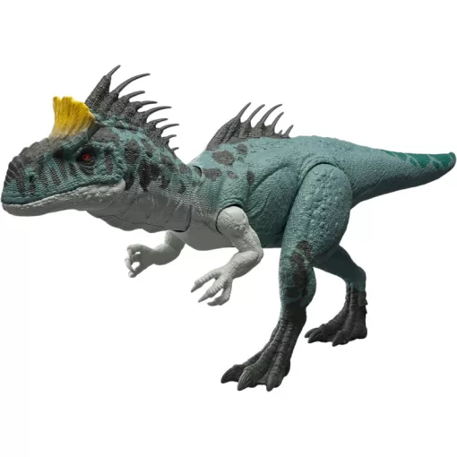 Mattel Jurassic World Cryolophosaurus interaktív dinó figura 32cm, Survival