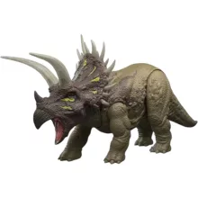 Mattel Jurassic World Triceratops interaktív dinó figura 31cm, Survival
