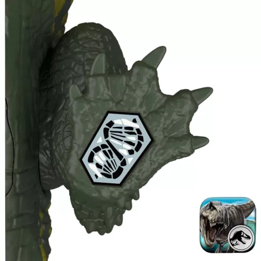 Mattel Jurassic World Stomatosuchus dino figura fénnyel és hanggal 34cm, Survival