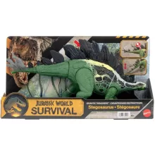 Mattel Jurassic World Stegosaurus dino figura 35cm, Survival