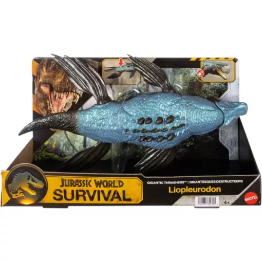 Mattel Jurassic World Liopleurodon dinó figura 36cm, Survival