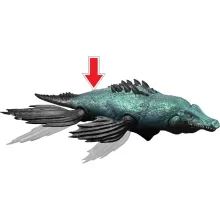 Mattel Jurassic World Liopleurodon dinó figura 36cm, Survival