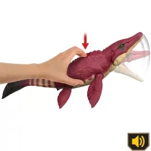 Mattel Jurassic World Tylosaurus interaktív dinó figura 50cm, Ultimate Damage