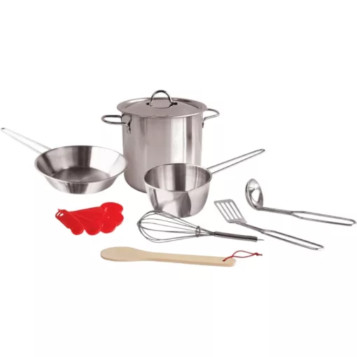 Kitchen Corner 13 darabos játék fém edénykészlet