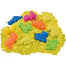 Magic Sand - 4 az 1-ben csillámos kinetikus homok játékkészlet formákkal