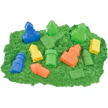 Magic Sand - 4 az 1-ben csillámos kinetikus homok játékkészlet formákkal
