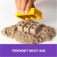 Kinetic Sand - 2 az 1-ben kinetikus homok építőkészlet buldózerrel