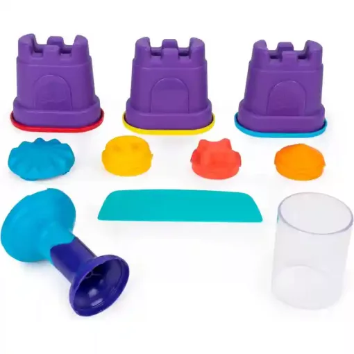 Kinetic Sand - Kinetikus homok szivárványos játékszett