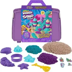   Kinetic Sand - Sellők kinetikus homok játékkészlet bőröndben