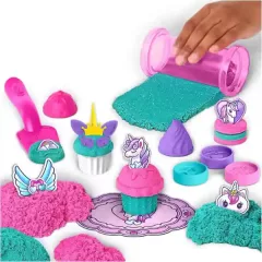 Kinetic Sand - Unikornis cukrászda kinetikus homok szett
