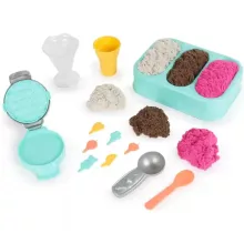 Kinetic Sand - Illatos kinetikus homok fagylaltkészítő játékszett