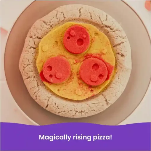 Kinetic Sand - Kinetikus homok pizzakészítő játékszett (csomagolássérült)