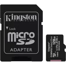 KINGSTON Canvas Select Plus MicroSDXC 128GB UHS-I U1 (Class 10) memóriakártya + adapter