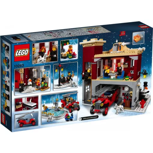 Lego Creator 10263 Téli tűzoltóállomás