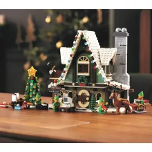 Lego Icons 10275 Karácsonyi manók klubháza