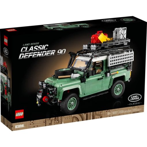 Lego Icons 10317 Land Rover Classic Defender 90 terepjáró autó