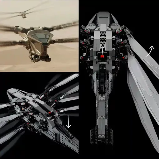 Lego Icons 10327 Dűne: Atreides Royal Ornithopter helikopter