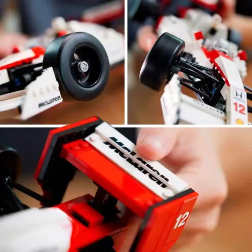 Lego Icons 10330 McLaren MP4/4 és Ayrton Senna Formula 1 versenyautó