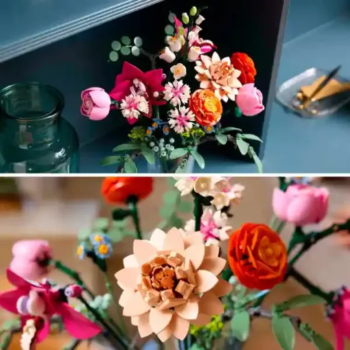 Lego Creator 10342 Rózsaszín virágcsokor