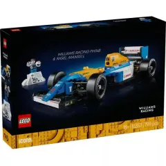   Lego Icons 10353 Williams Racing FW14B és Nigel Mansell Formula 1 versenyautó