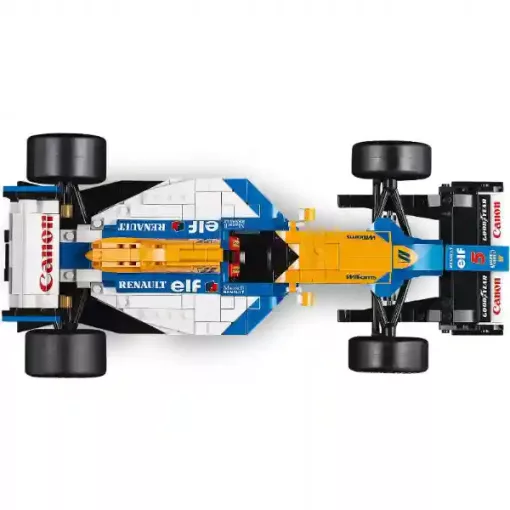 Lego Icons 10353 Williams Racing FW14B és Nigel Mansell Formula 1 versenyautó