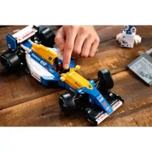 Lego Icons 10353 Williams Racing FW14B és Nigel Mansell Formula 1 versenyautó