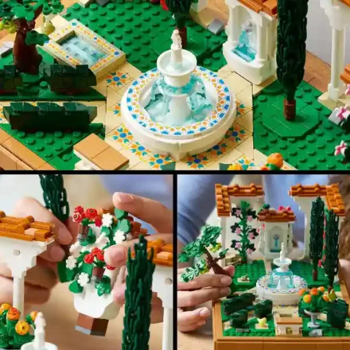 Lego Icons 10359 Kert szökőkutakkal