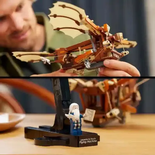 Lego Icons 10363 Leonardo da Vinci repülő szerkezete