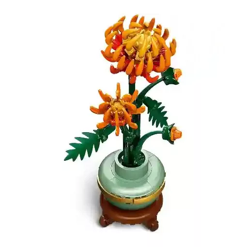 Lego Icons 10368 Krizantém virág