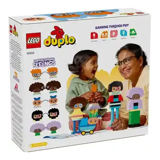 Lego Duplo 10423 Megépíthető figurák különféle érzelmekkel