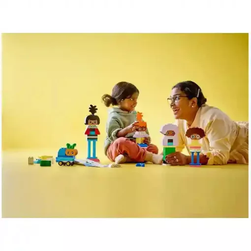 Lego Duplo 10423 Megépíthető figurák különféle érzelmekkel