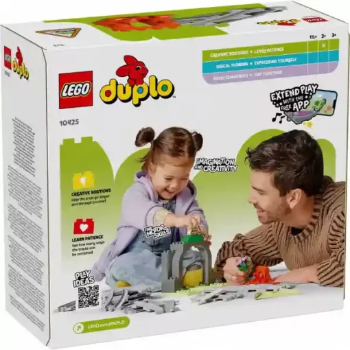 Lego Duplo 10425 Vonatalagút és sínek kiegészítő szett