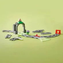 Lego Duplo 10425 Vonatalagút és sínek kiegészítő szett