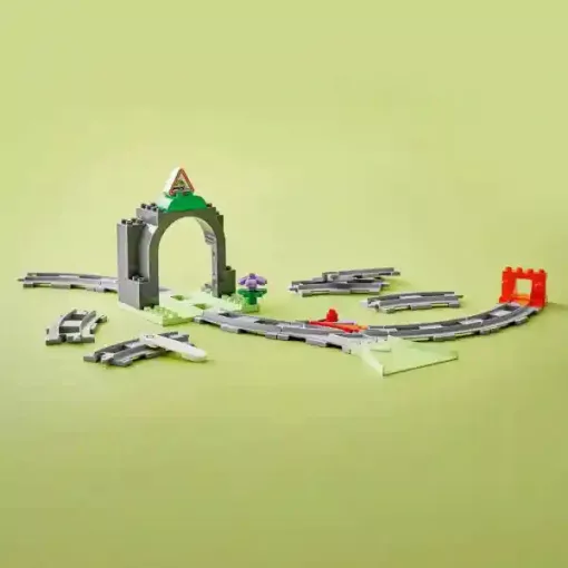 Lego Duplo 10425 Vonatalagút és sínek kiegészítő szett