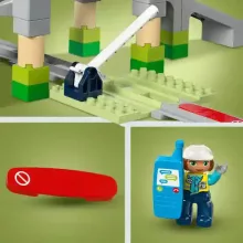Lego Duplo 10426 Vasúti híd és sínek kiegészítő szett
