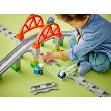 Lego Duplo 10426 Vasúti híd és sínek kiegészítő szett