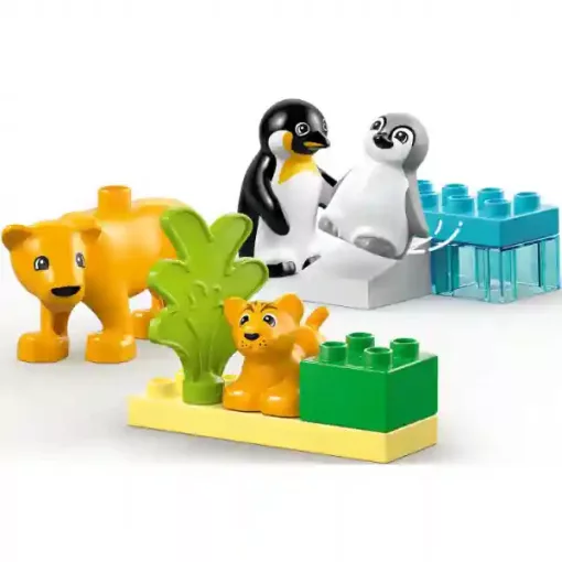 Lego Duplo 10442 Állatcsaládok a vadvilágban: Pingvinek és oroszlánok