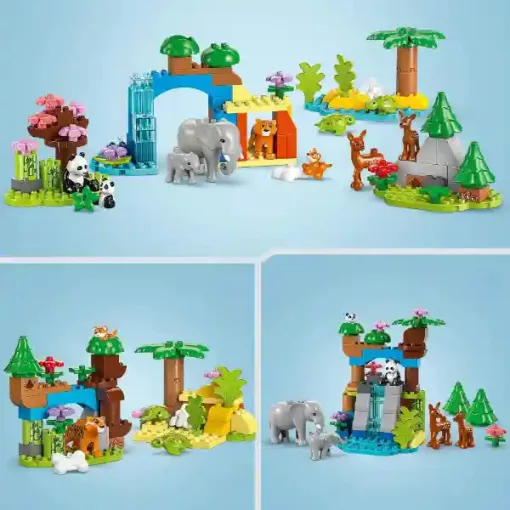 Lego Duplo 10446 3 az 1-ben állatcsaládok a vadvilágban