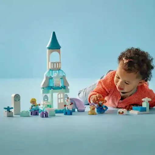 Lego Duplo Disney 10455 Jégvarázs: Anna és Elza jégkastély partija