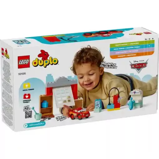 Lego Duplo Disney 10456 Verdák: Villám McQueen látogatása Doki garázsában