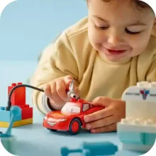 Lego Duplo Disney 10456 Verdák: Villám McQueen látogatása Doki garázsában