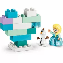 LEGO® Duplo Disney 10462 Jégvarázs: kreatív doboz Elza és Olaf figurákkal