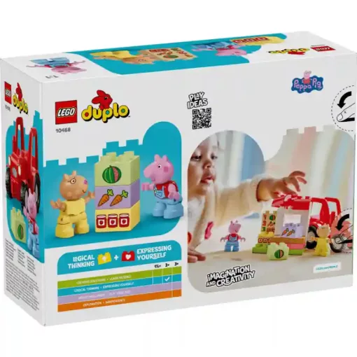 Lego Duplo 10468 Peppa malac - Traktor és piac