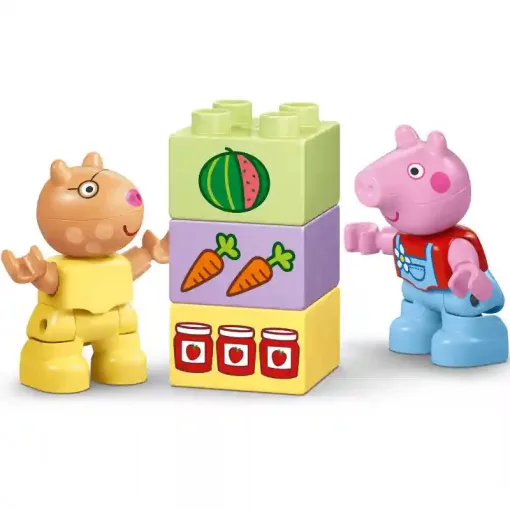 Lego Duplo 10468 Peppa malac - Traktor és piac