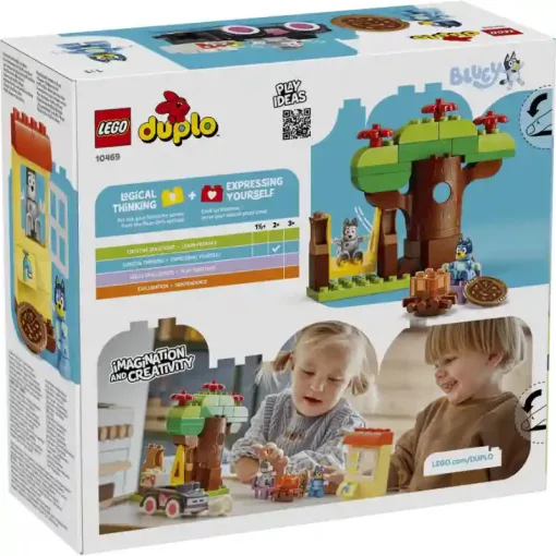 LEGO® Duplo Bluey 10469 Pizzáslányok: Gombóc és Bluey