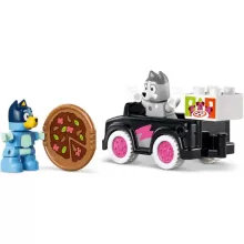 LEGO® Duplo Bluey 10469 Pizzáslányok: Gombóc és Bluey