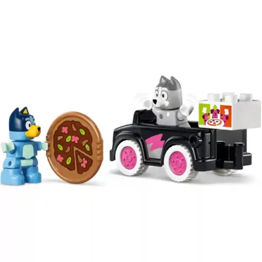LEGO® Duplo Bluey 10469 Pizzáslányok: Gombóc és Bluey