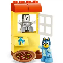 LEGO® Duplo Bluey 10469 Pizzáslányok: Gombóc és Bluey