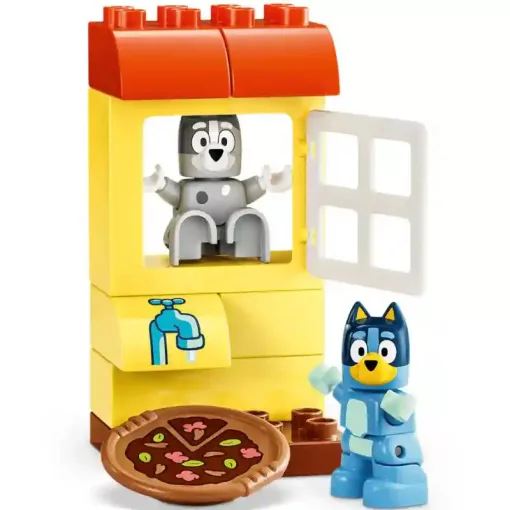 LEGO® Duplo Bluey 10469 Pizzáslányok: Gombóc és Bluey