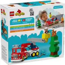 Lego Duplo 10473 Tűzoltóautó tömlővel és tűzoltóval